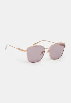 Gucci ochelari de soare femei, culoarea auriu, GG1805SA imagine