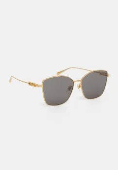 Gucci ochelari de soare femei, culoarea auriu, GG1805SA imagine
