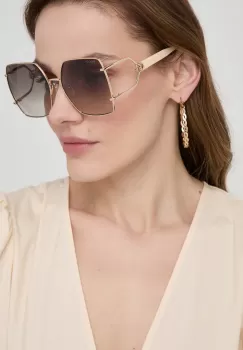 Gucci ochelari de soare femei, culoarea bej, GG1564SA imagine