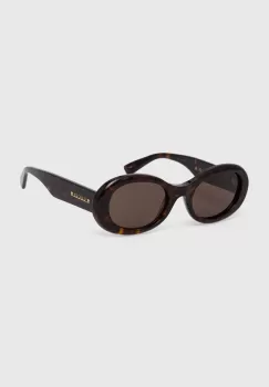 Gucci ochelari de soare femei, culoarea maro imagine