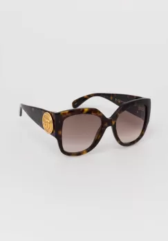 Gucci ochelari de soare femei, culoarea maro imagine