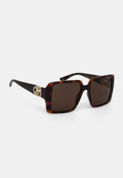 Gucci ochelari de soare femei, culoarea maro, GG1692S imagine