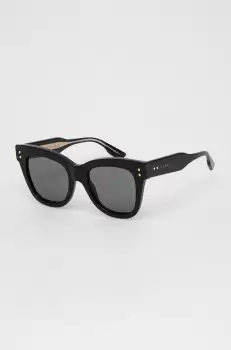 Gucci ochelari de soare femei, culoarea negru imagine