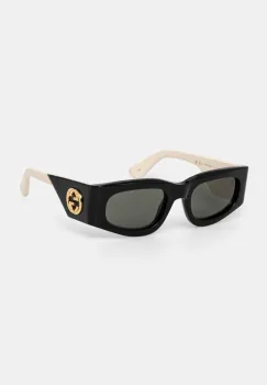 Gucci ochelari de soare femei, culoarea negru, GG1664S imagine