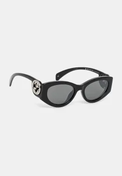 Gucci ochelari de soare femei, culoarea negru, GG1691S imagine