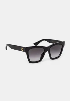 Gucci ochelari de soare femei, culoarea negru, GG1714S imagine