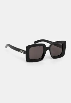 Gucci ochelari de soare femei, culoarea negru, GG1718S imagine