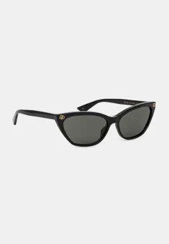 Gucci ochelari de soare femei, culoarea negru, GG1815S imagine
