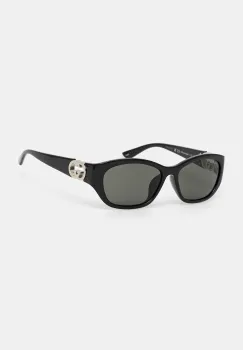 Gucci ochelari de soare femei, culoarea negru, GG1826SK imagine