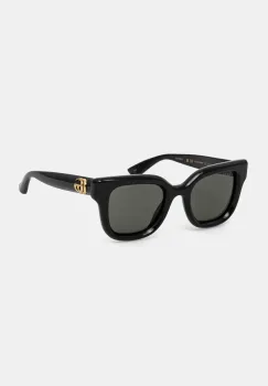 Gucci ochelari de soare femei, culoarea negru, GG1828S imagine