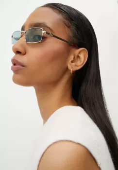 Gucci ochelari de soare femei, culoarea verde, GG1600S imagine