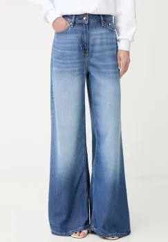 Guess blugi wide leg de dama imagine