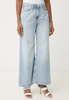 Guess blugi wide leg pentru femei imagine