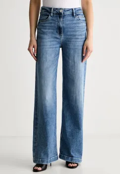 Guess blugi wide leg pentru femei BELLAGIO imagine
