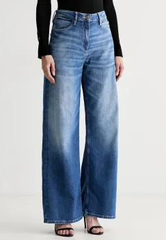 Guess blugi wide leg pentru femei BELLFLOWER imagine