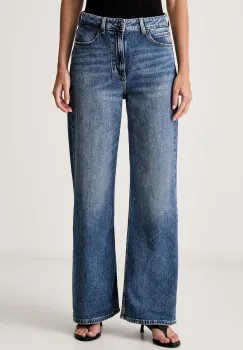 Guess blugi wide leg pentru femei SEXY FLARE imagine