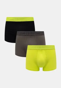 Guess boxeri pentru barbati, din bumbac cu elastan JOE pachet de 3 imagine