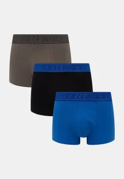 Guess boxeri pentru barbati, din bumbac cu elastan JOE, pachet de 3 imagine