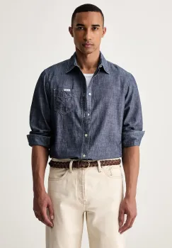 Guess camasa pentru barbati din denim RONNIE imagine