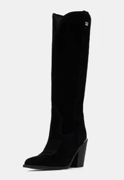 Guess cizme cowboy pentru femei din piele intoarsa SASHAN2 imagine