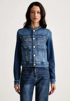 Guess  geaca de blugi pentru femei din denim IVY imagine