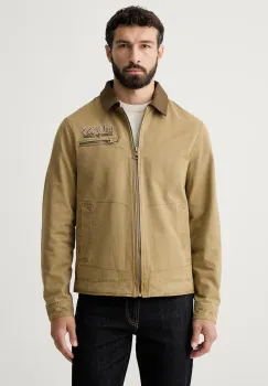 Guess geaca de tranzitie pentru barbati din bumbac imagine