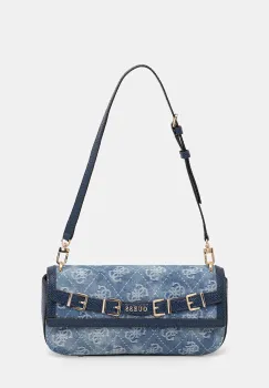 Guess geanta baguette pentru femei din denim DOVIE imagine