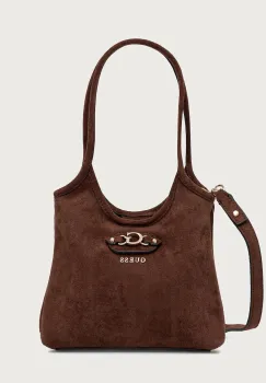 Guess geanta crossbody pentru femei cu imitatie de piele intoarsa SAMANTHA imagine