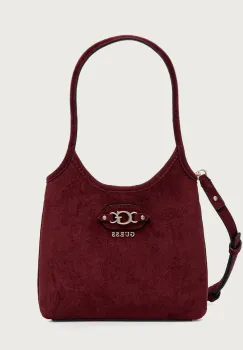 Guess geanta crossbody pentru femei cu imitatie de piele intoarsa SAMANTHA imagine