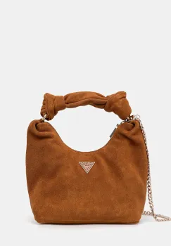 Guess geanta de mana din piele intoarsa ISOTTA imagine