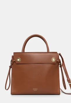 Guess geanta de piele BIANCA imagine