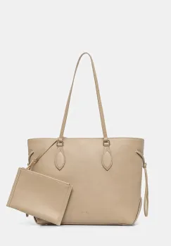 Guess geanta de piele FLORENCE imagine