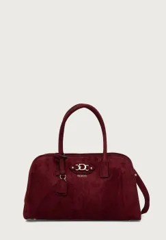 Guess geanta pentru femei cu imitatie de piele intoarsa SAMANTHA imagine