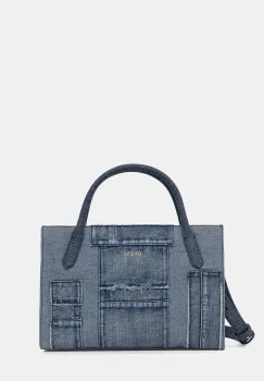 Guess geanta shopper pentru femei, din denim JODI imagine