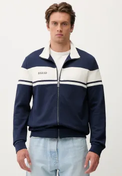 Guess hanorac cu fermoar pentru barbati imagine