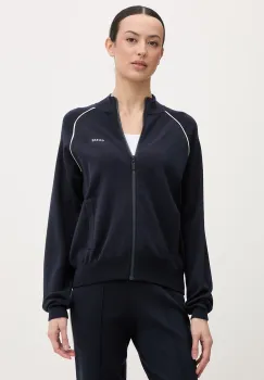 Guess hanorac cu fermoar pentru femei, cu vascoza LAURENE imagine