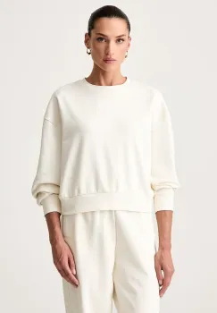 Guess hanorac oversized pentru femei cu bumbac PHOEBE imagine