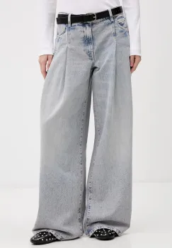 Guess Jeans blugi wide leg de femei imagine