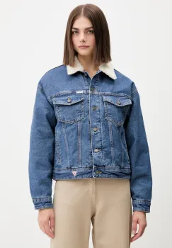 Guess Jeans geaca jeans imagine