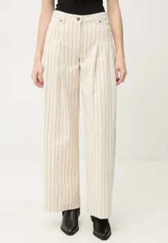 Guess Jeans pantaloni de femei din bumbac imagine