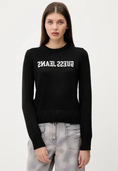 Guess Jeans pulover de bumbac imagine