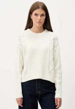 Guess Jeans pulover din amestec de lana imagine