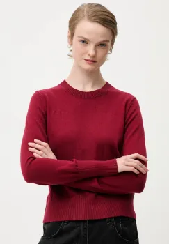 Guess Jeans pulover din amestec de lana imagine