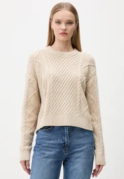 Guess Jeans pulover din amestec de lana imagine