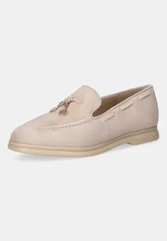 Guess loafers slip-on pentru femei din piele intoarsa ARYANAI imagine