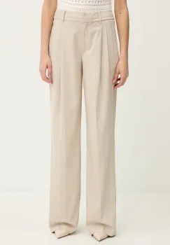 Guess pantaloni regular pentru femei BRUNA imagine