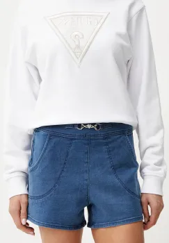 Guess pantaloni scurti din amestec de matase JEWEL imagine