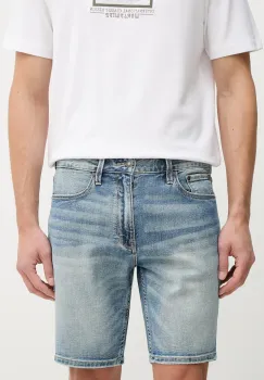 Guess pantaloni scurti pentru barbati, din denim WYATT imagine