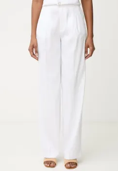 Guess pantaloni straight de dama cu in CARLA imagine