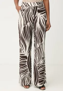 Guess pantaloni straight de dama din vascoza BASTIENNE imagine
